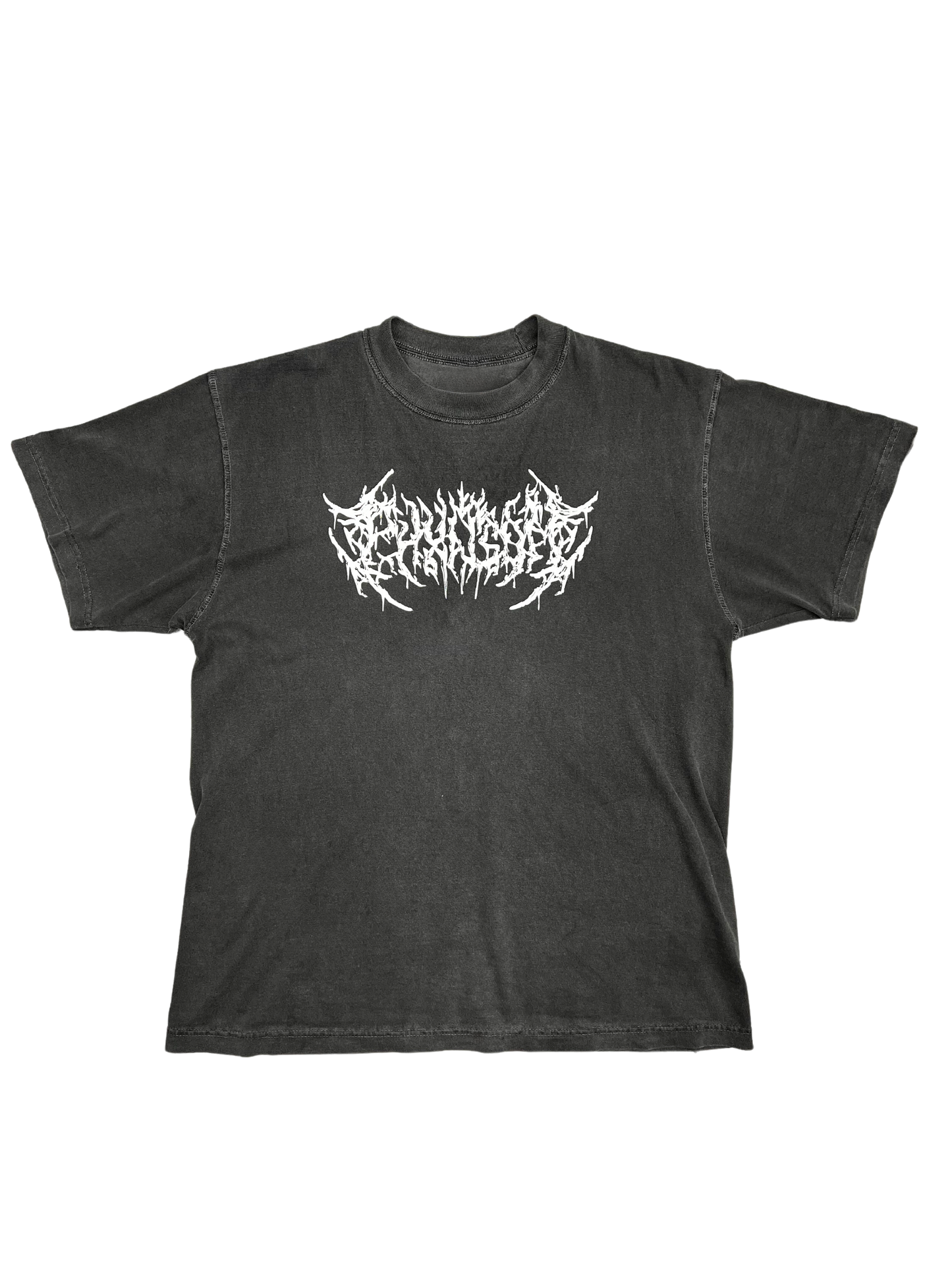 ILLUSION TEE - GRAY & WHITE