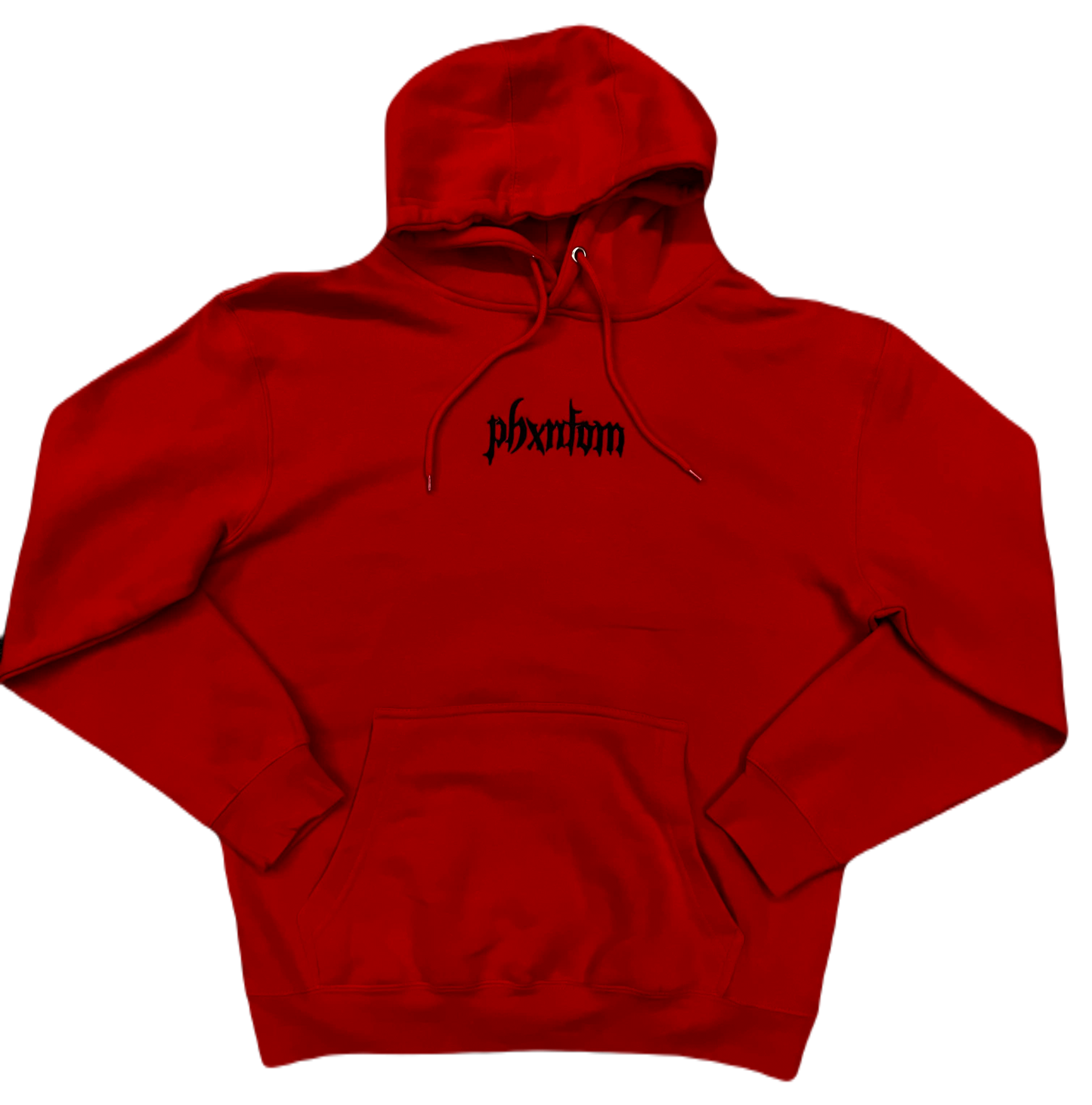 LOGO HOODIE - RED & BLACK