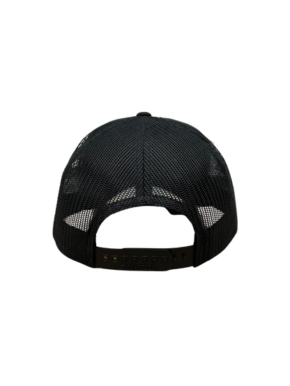 PHXNTOM TRUCKER HAT - BLACK & BLACK