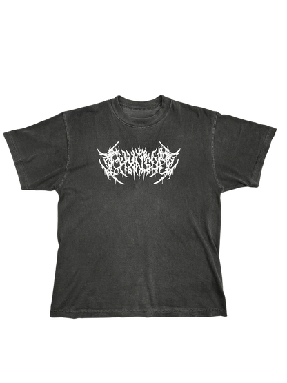 ILLUSION TEE - GRAY & WHITE
