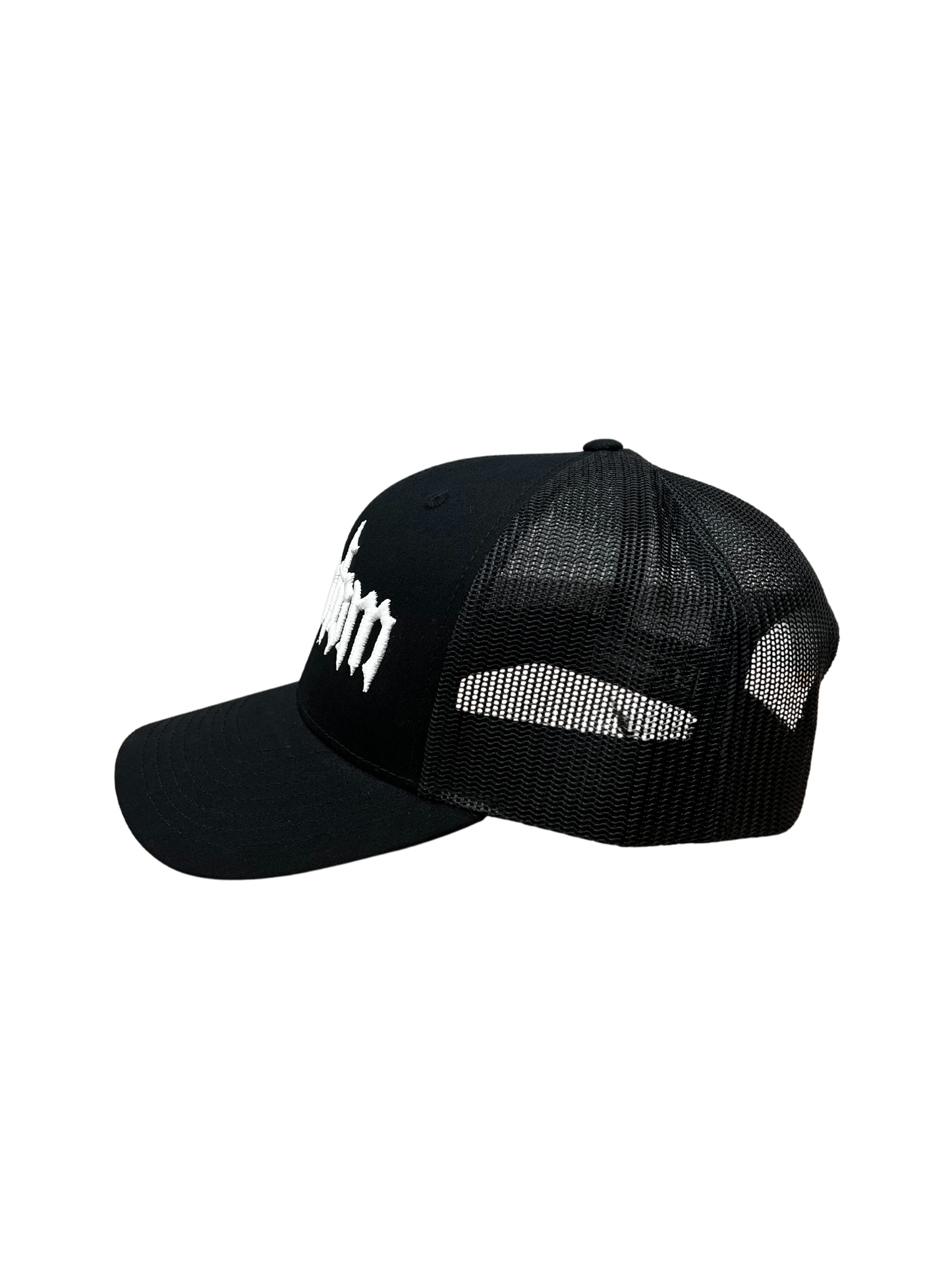 PHXNTOM TRUCKER HAT - BLACK & WHITE