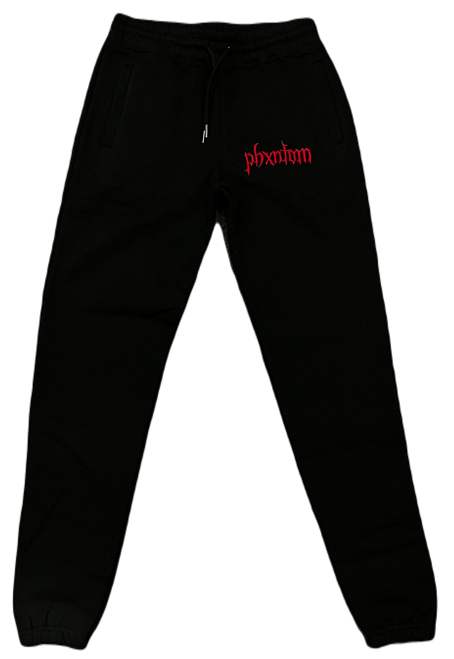 LOGO SWEATS - BLACK & RED